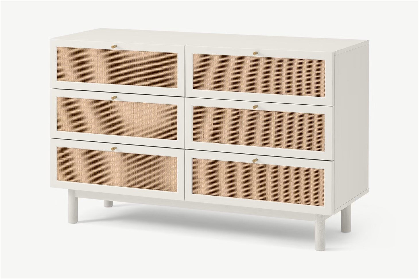 Hazeran Şifonyer Rmn 9150, Meşe Ağacı & Beyaz