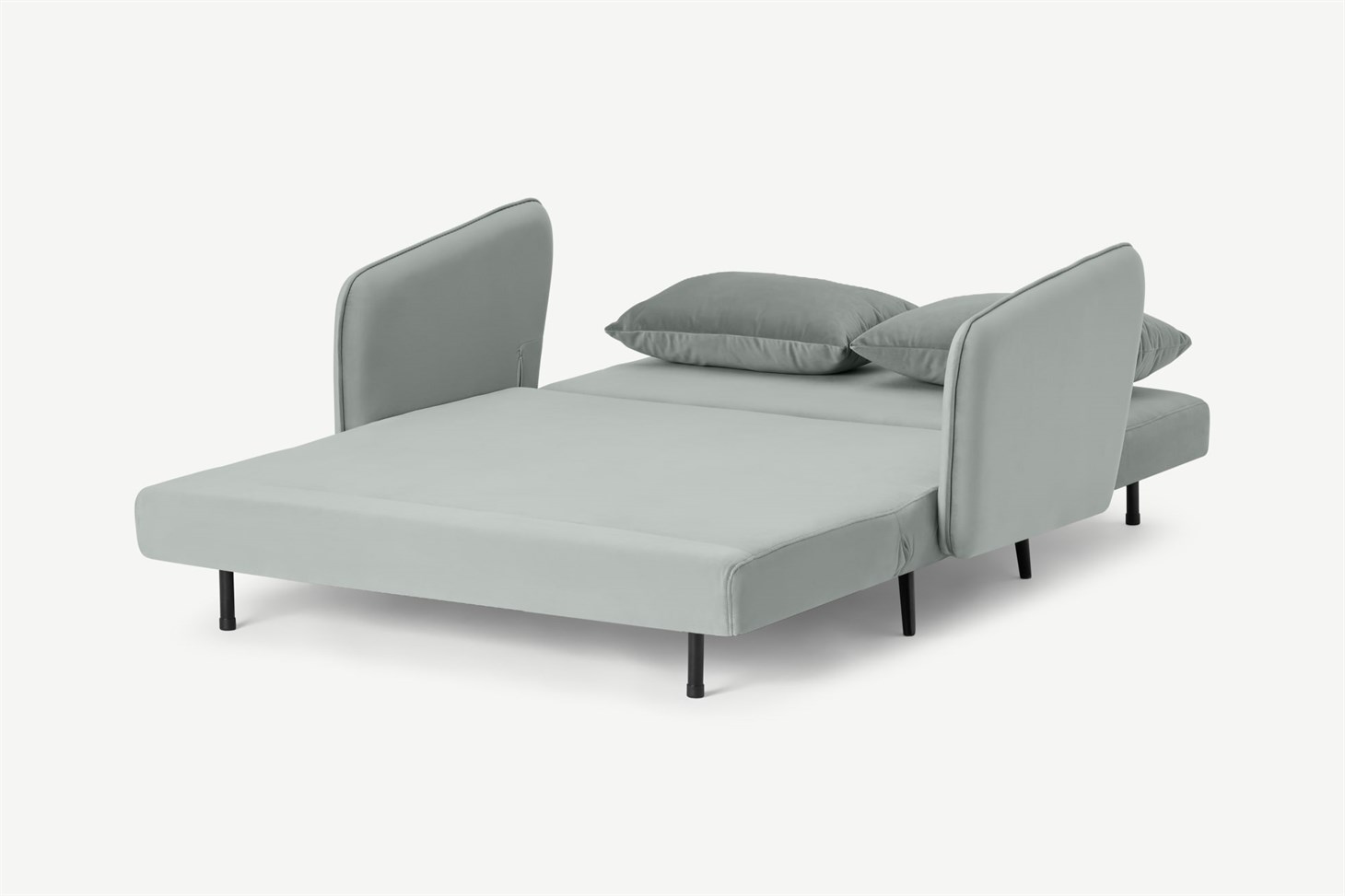 Hettie Small Sofa Bed, Ice Blue Velvet