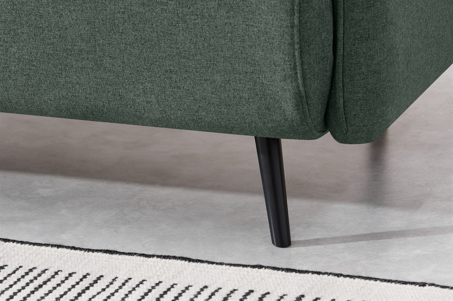 Hettie Small Sofa Bed, Woodland Green