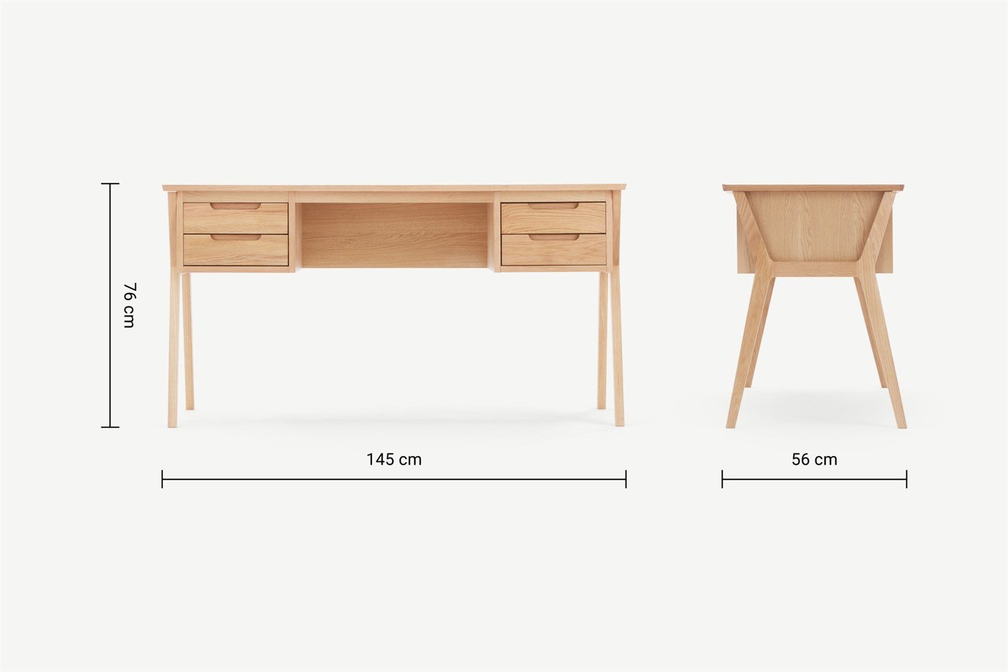 Jenson Desk, Oak