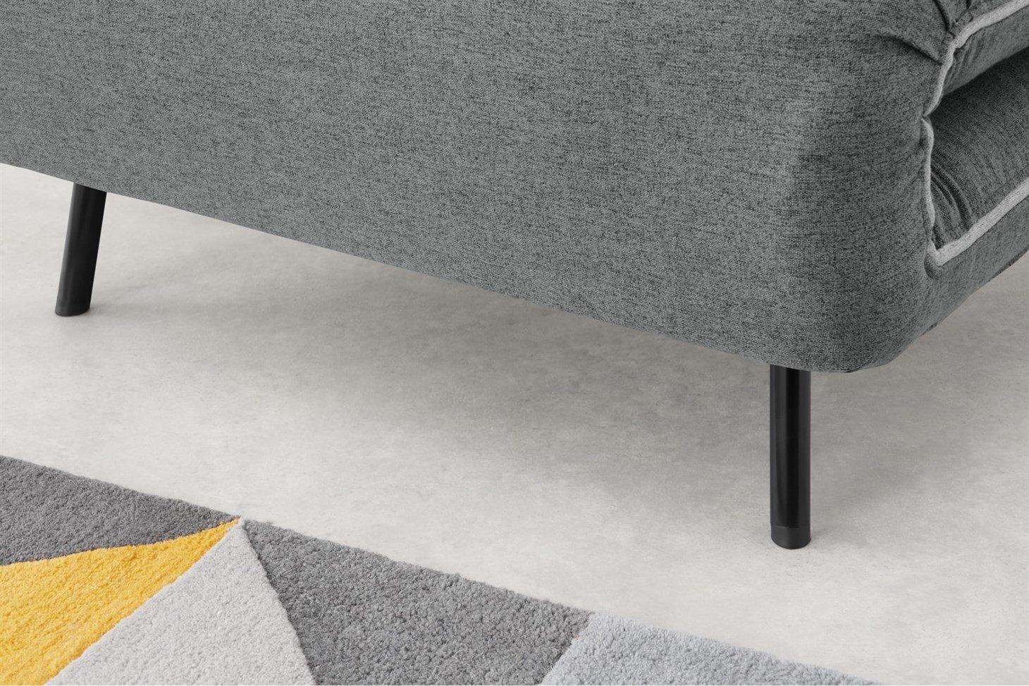 Kahlo Double Seat Sofa Bed, Salt Grey