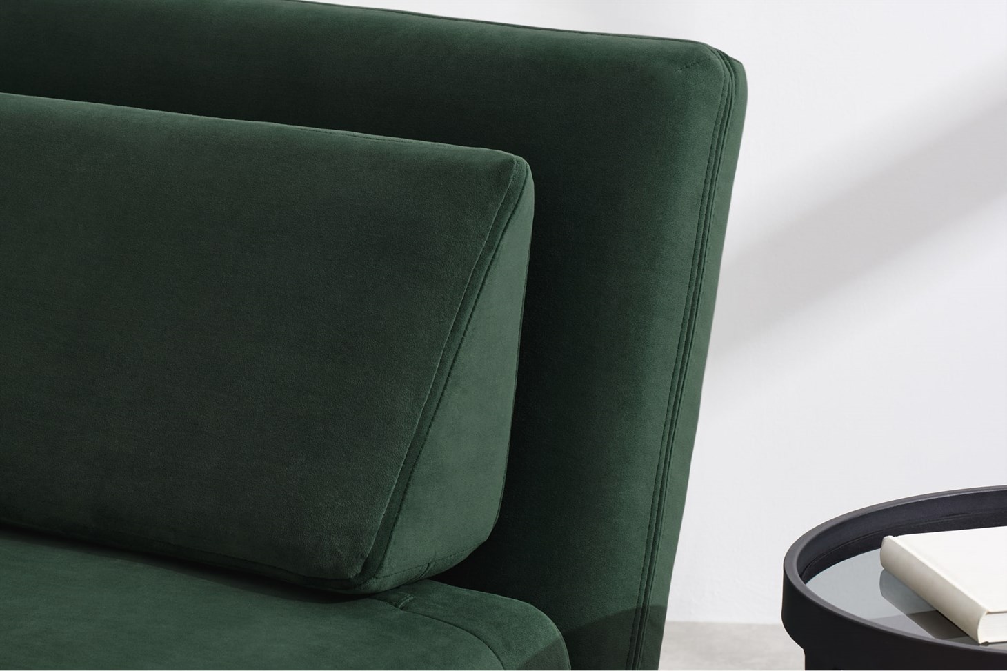 Kahlo Large Double Sofa Bed, Autumn Green Velvet