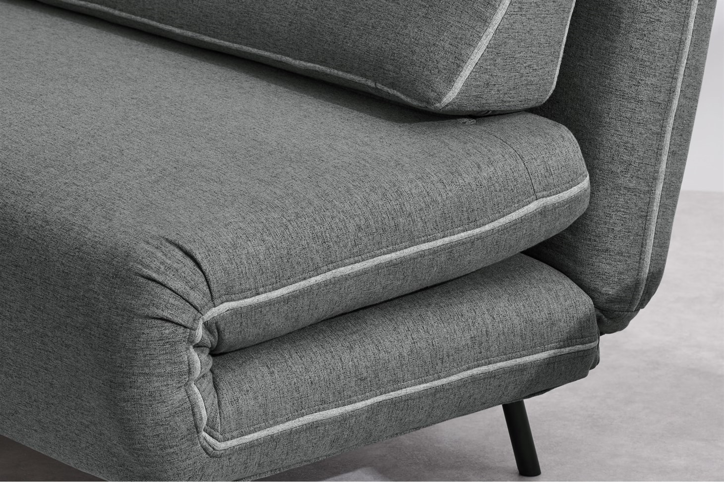 Kahlo Large Double Sofa Bed, Salt Grey