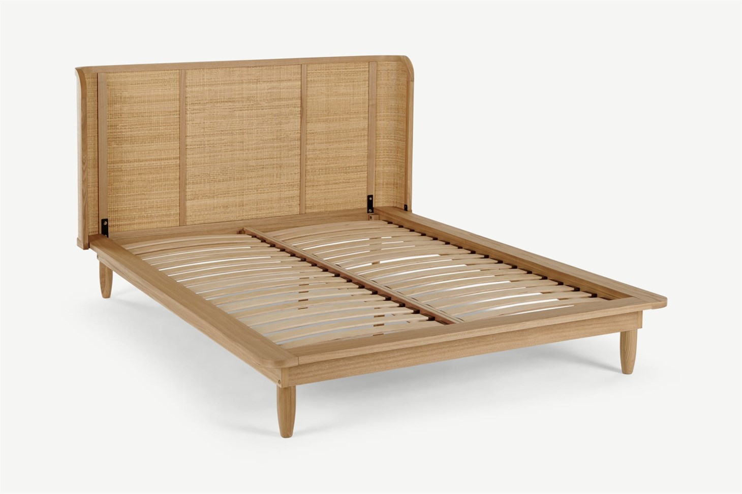 Liana King Size Bed,  Ash  Rattan