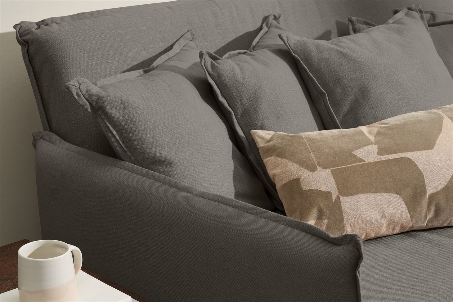 Medina Large Double Sofa Bed, Metropolis Grey