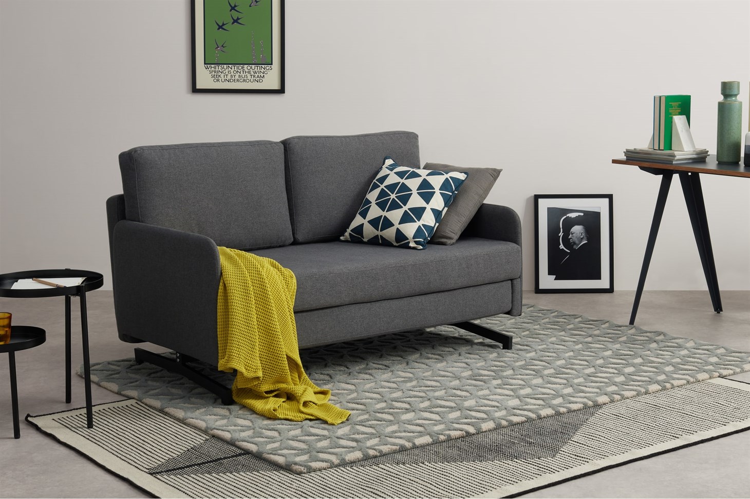 Motti Sofa Bed, Marl Grey