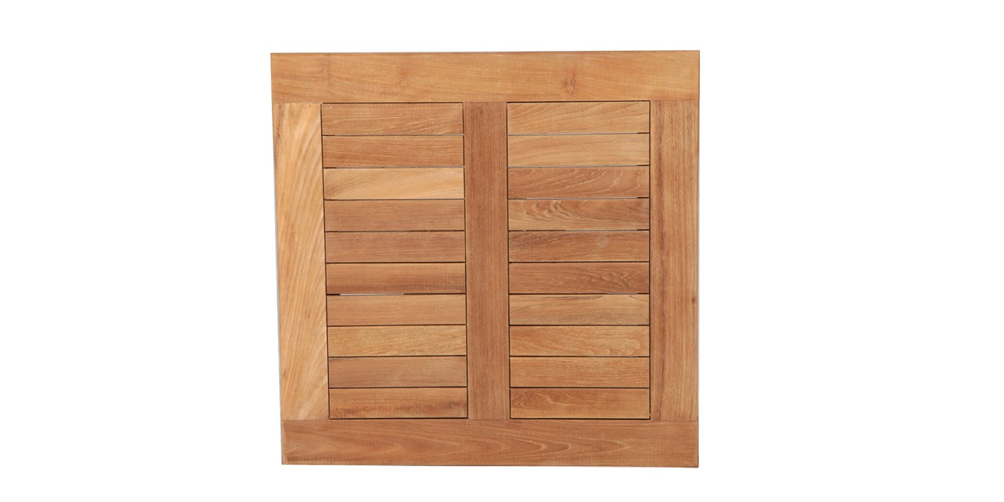 Teak Masa Tablası Kare