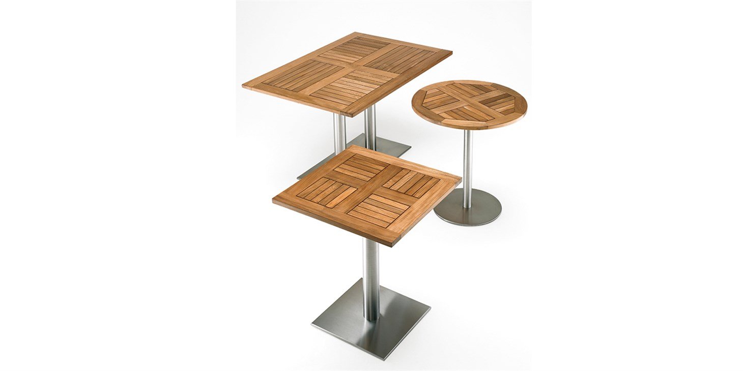 Teak Masa Tablası Yuvarlak