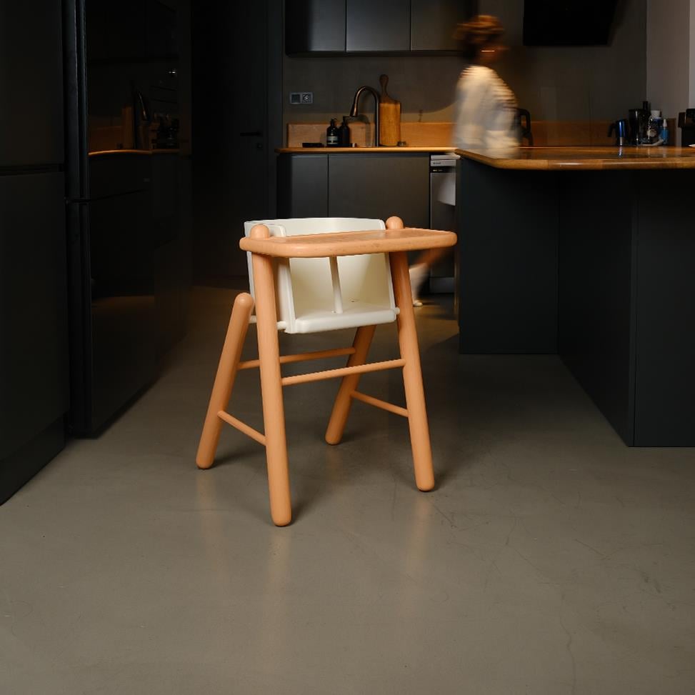 Throne Mama Sandalyesi, Masif Dişbudak (Şeftali)