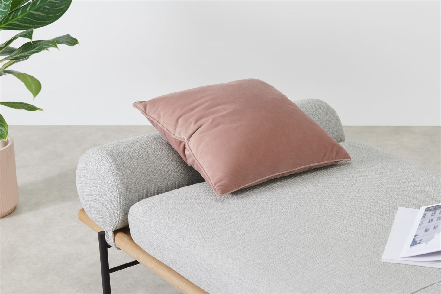 Wilco Day Bed, Luna Grey Weave