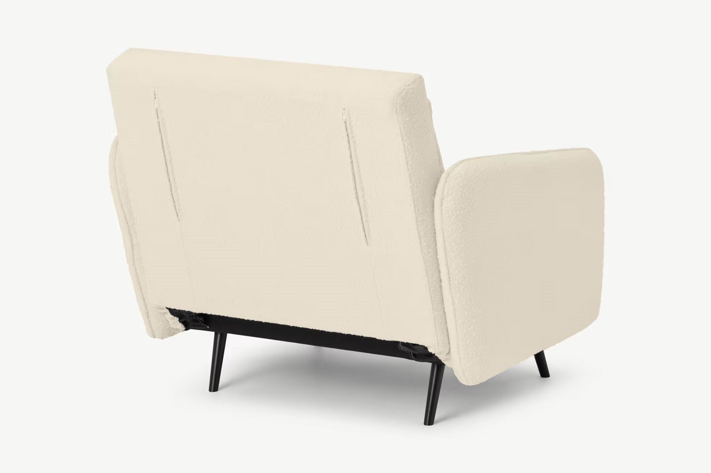 Yataklı Kanepe Tekli Çekyat Rmn 9414, Krem