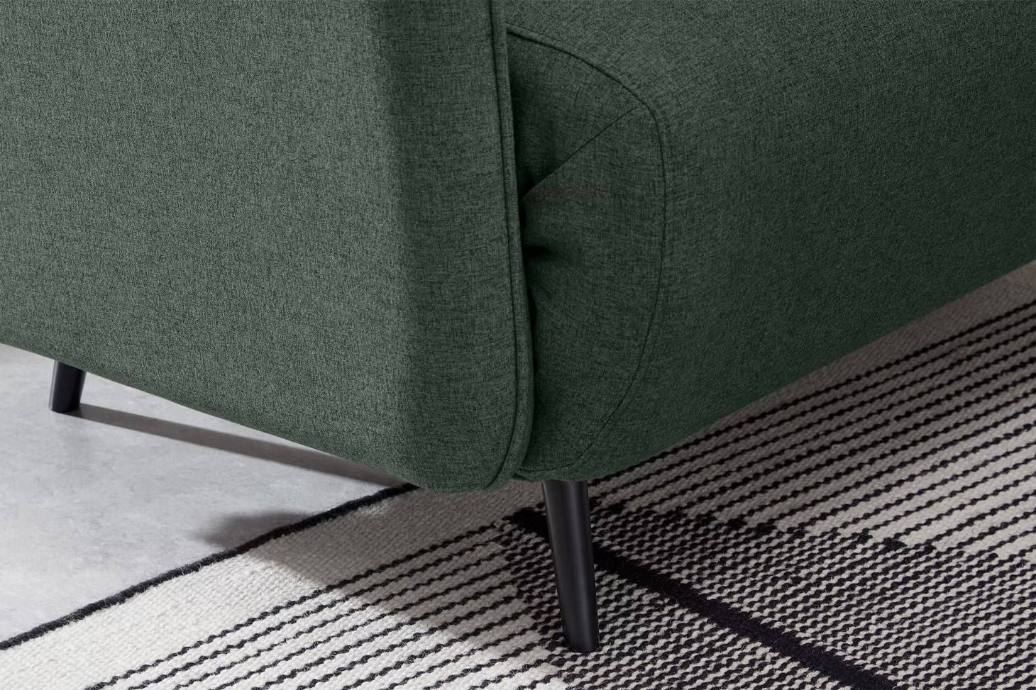 Yataklı Kanepe Tekli Çekyat Rmn 9415, Yeşil