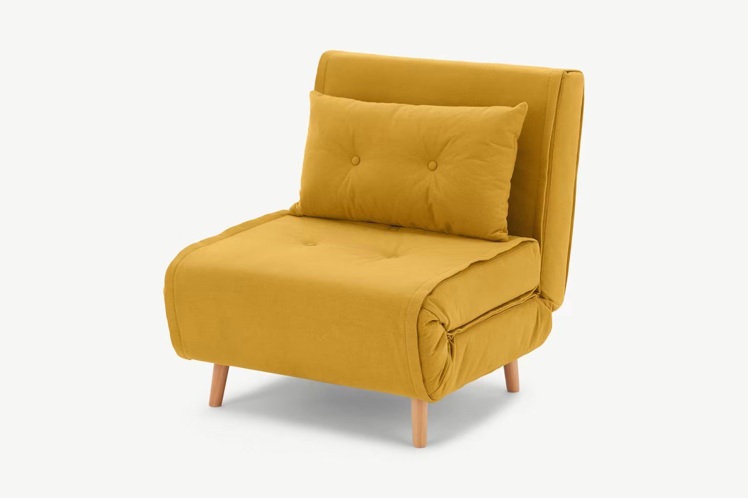 Yataklı Tekli Kanepe Rmn 9334, Hardal