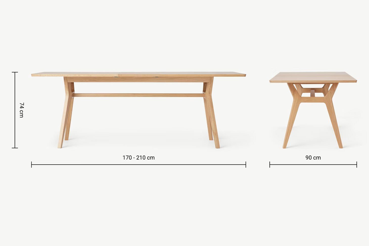 Yemek Masası Rmn 1725, Meşe Ağacı