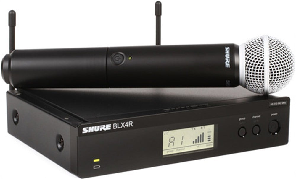 SHURE BLX24RE/SM58 Handheld Wireless System