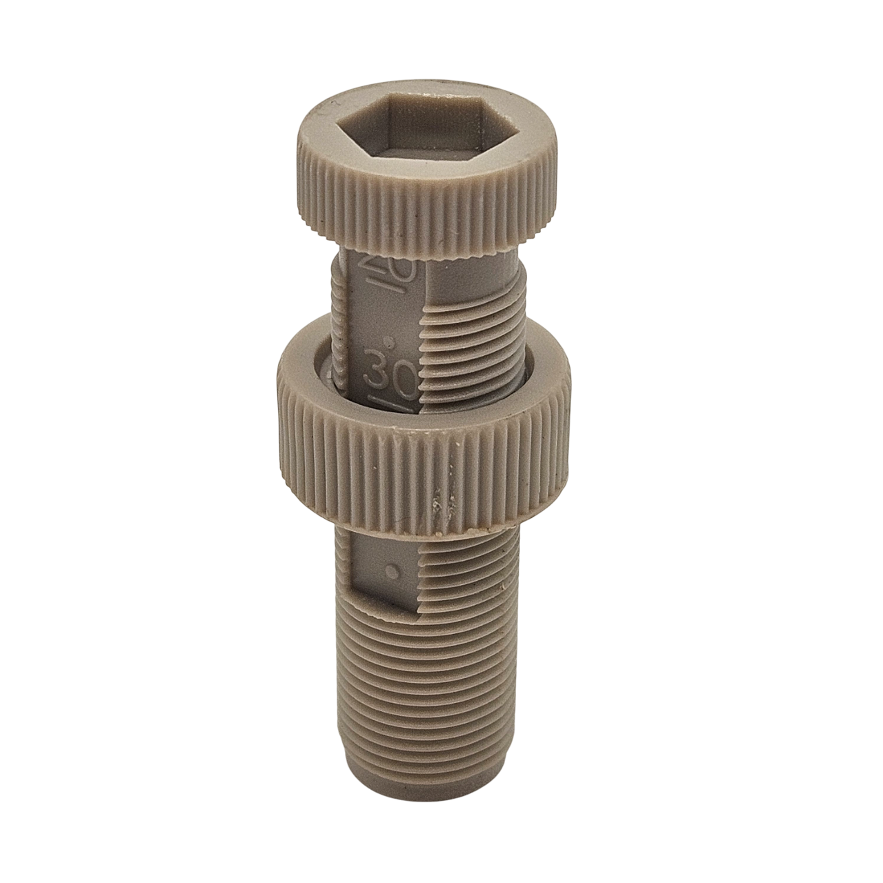 Vida ÇeşitleriBDRDüz Makine Plastik Ayak Baskı Vida Ve Somunu / S31012-001+S31013-001