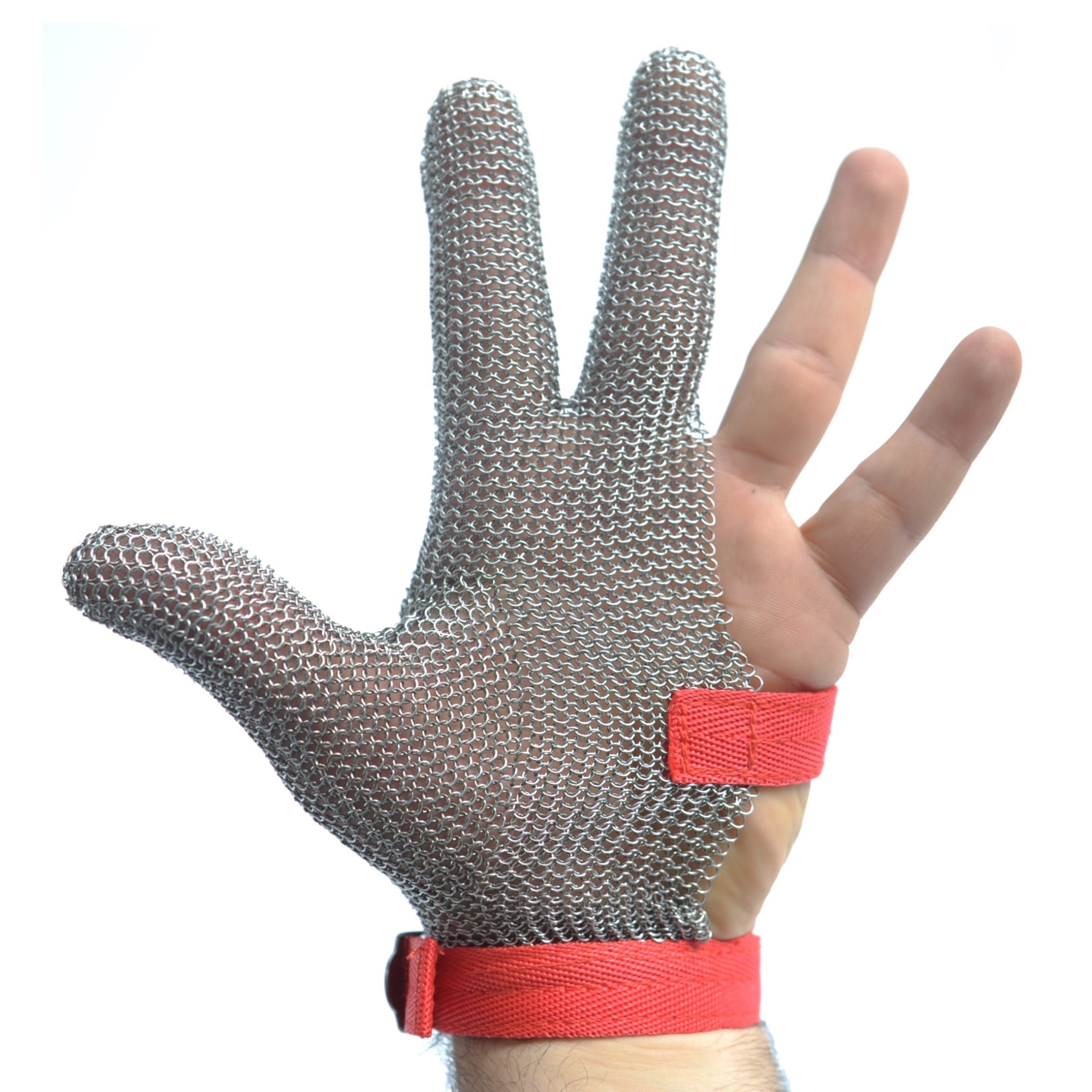 İŞ GÜVENLİK MALZEMELERİBDRKoruyucu Çelik Eldiven 3 Parmak Medium / BMGLV-02M