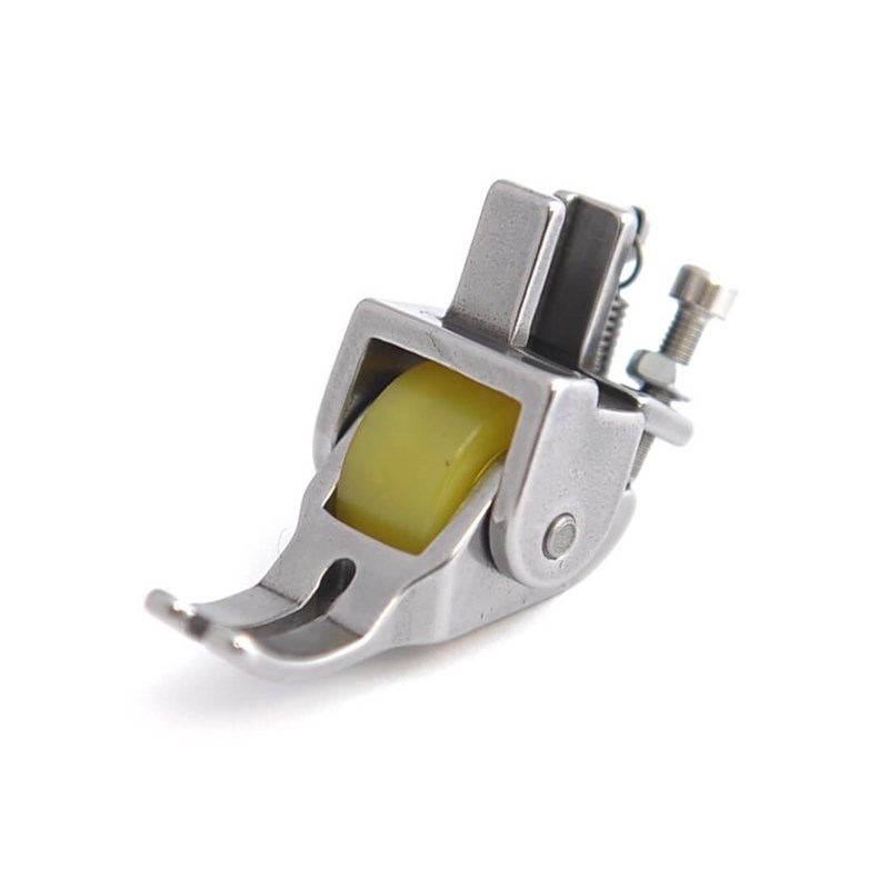 Ayak ÇeşitleriBDRDüz Makina Mont ve Ceket Kauçuk Tırtıllı Geniş Teker Rulmanlı Ayak / JY313