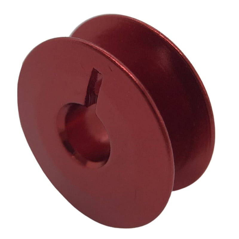 Masura ÇeşitleriBDRDüz Makine Alüminyum Tırnaklı Kırmızı Masura / 272152AS (55623S)