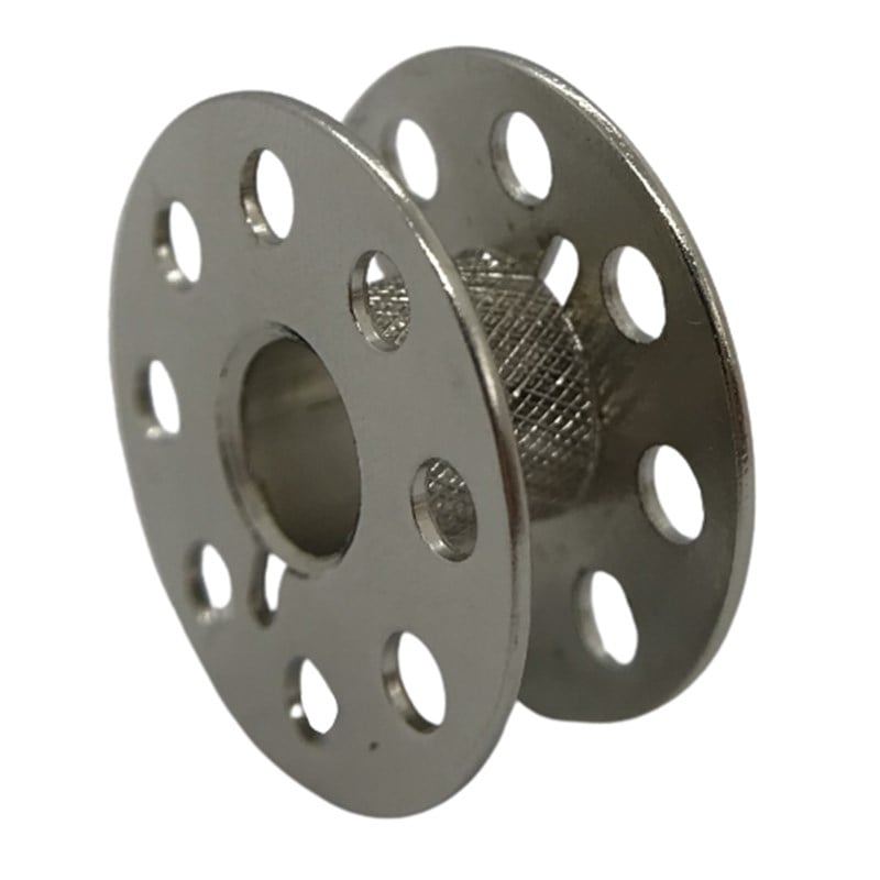 Masura ÇeşitleriBDRDüz Makine Metal Beyaz Tırnaklı-İçi Tırtıklı Masura / 270010QWS