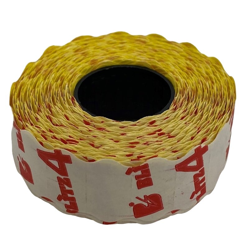 Etiket ÇeşitleriBlitzEtiketleme Makinesi Sarı Etiket/ 12X22 42ADET