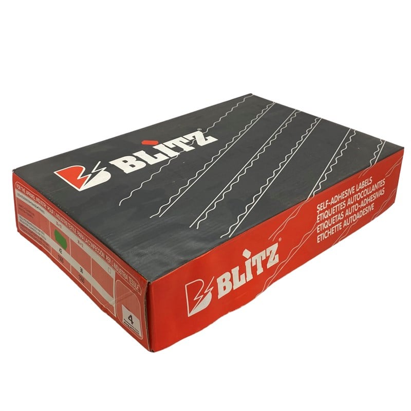 Etiket ÇeşitleriBlitzEtiketleme Makinesi Yeşil Etiket/ 12X22 42ADET