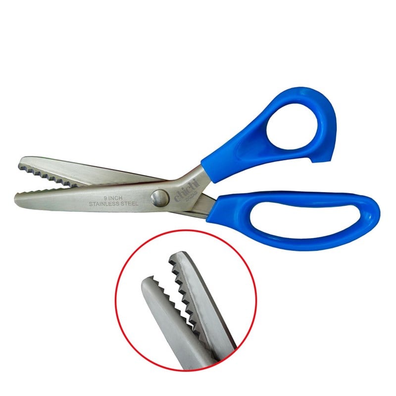 Makas ÇeşitleriChichiPlastik Saplı Sürfile (Zik Zak) Makası 9-1/4 İnç 23.3cm / A-85