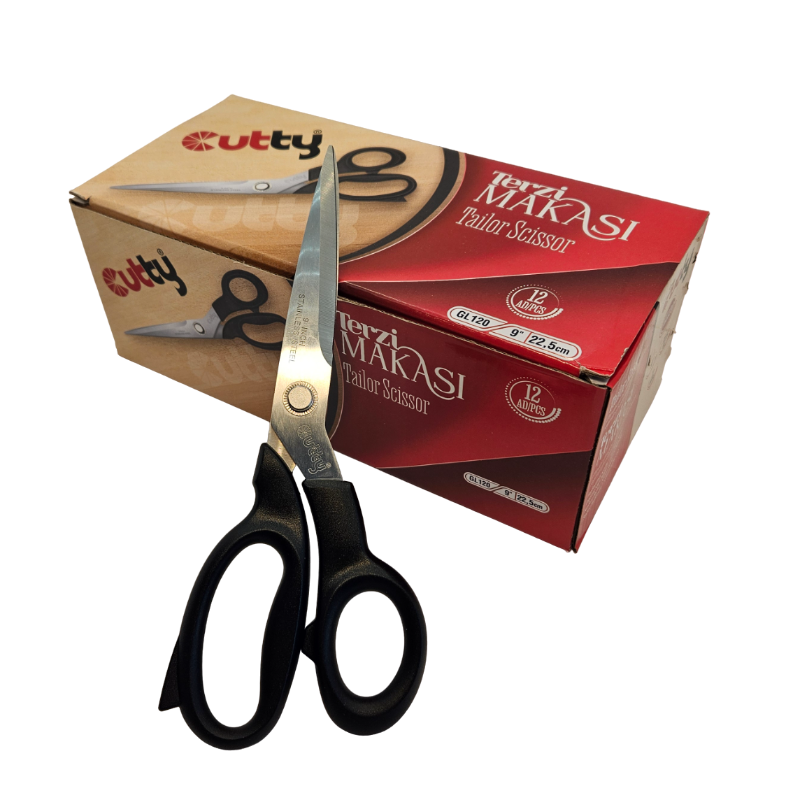 Makas ÇeşitleriCUTTYPlastik Saplı Terzi Makası 9inç 22.5cm  / GL120