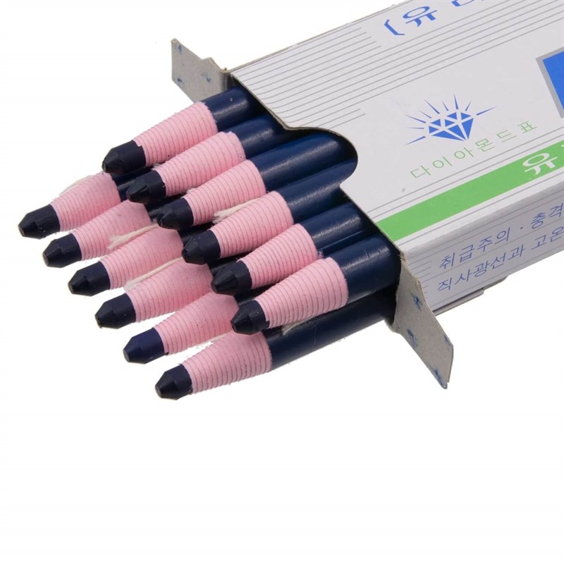 Dikiş Aksesuar ÇeşitleriDiamondİpli Konfeksiyon Lacivert Kalem / BC-102G 12 Adet