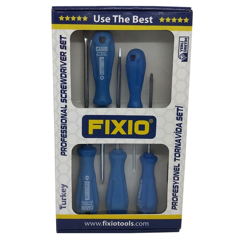 El Alet ÇeşitleriFixioTornavida Takımı 5 Parça / FD5000