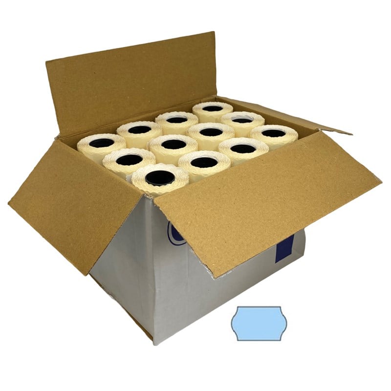 Etiket ÇeşitleriGençlerEtiketleme Makinesi Açık Mavi Etiket 96Adet