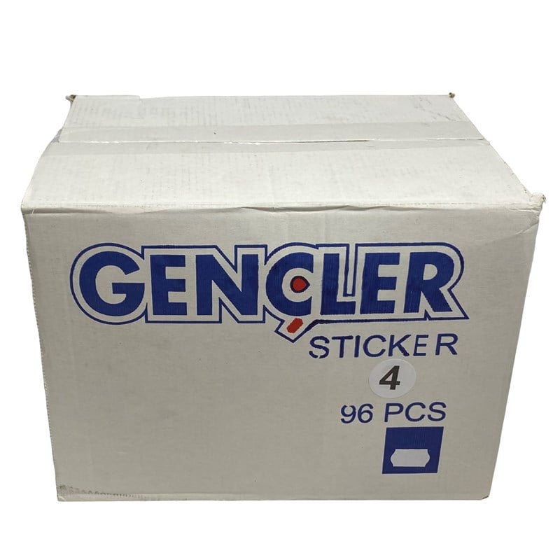 Etiket ÇeşitleriGençlerEtiketleme Makinesi Çok Yapışkanlı 4 No Etiket 96Adet