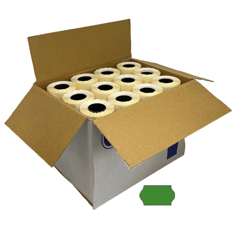 Etiket ÇeşitleriGençlerEtiketleme Makinesi Yeşil Etiket 96Adet