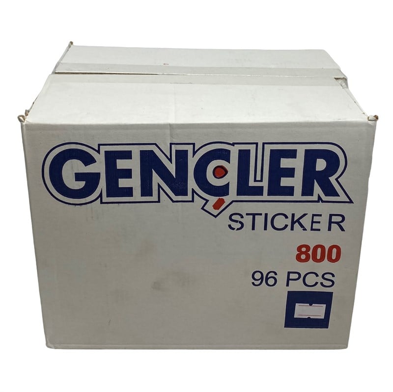 Etiket ÇeşitleriGençlerMarket Tipi Etiketleme Makinesi Etiket 96Adet