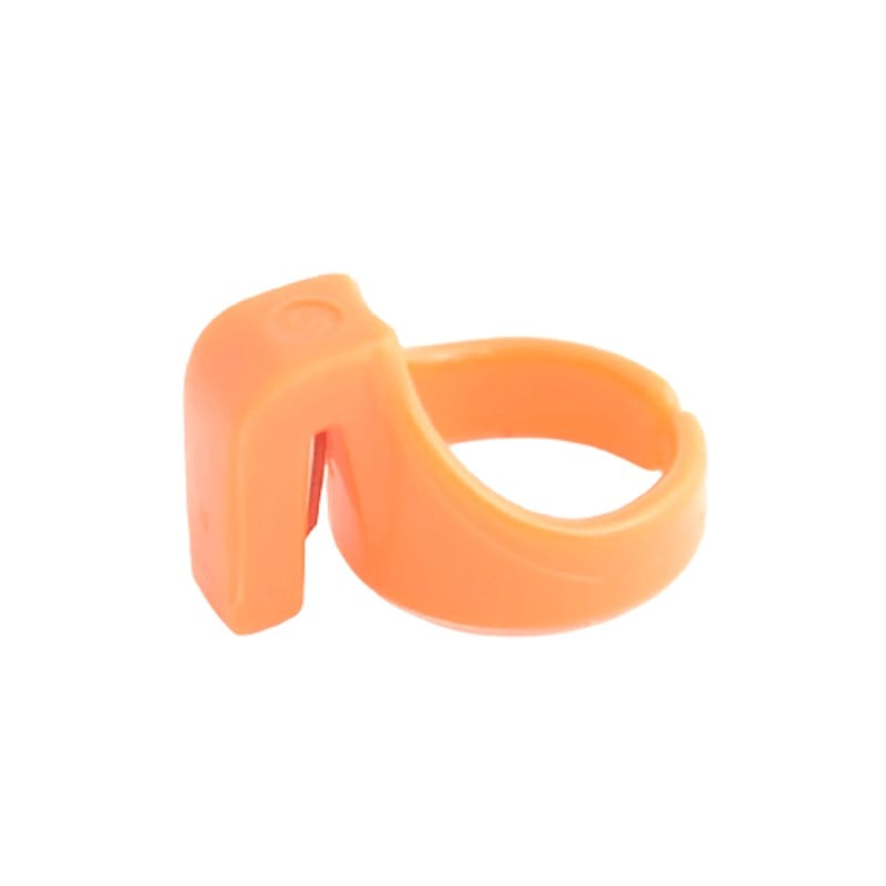 Dikiş Aksesuar ÇeşitleriGolden Eagleİplik Kesme Parmak Yüzük Turuncu (Büyük) / TC-RG03O 12ADET