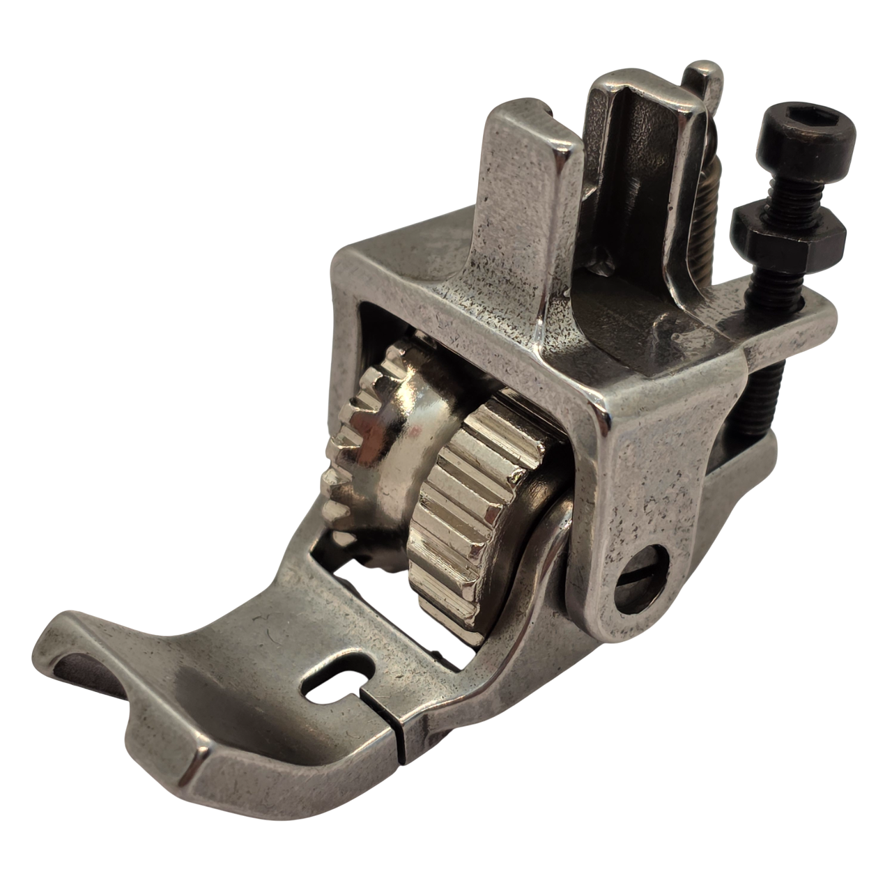 Ayak ÇeşitleriHard SteelDüz Makine Fitil Tırnaklı Metal Teker Ayak / HS-GL09 1/4