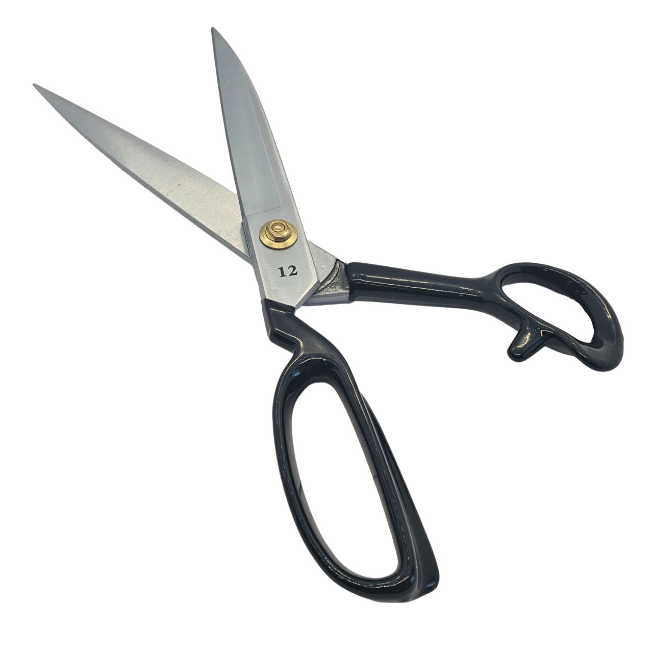 Makas ÇeşitleriHard SteelSiyah Saplı Paslanmaz Çelik 12inç Sol El Makas  HS1104L  12 Left Hand