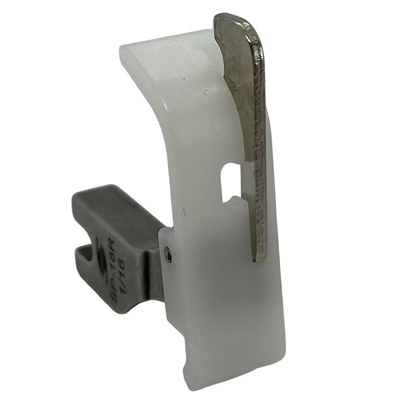 Ayak ÇeşitleriHard SteelDüz Makine Plastik Teflon Çimalı Ayak Sağ / TSP-18 1/16R