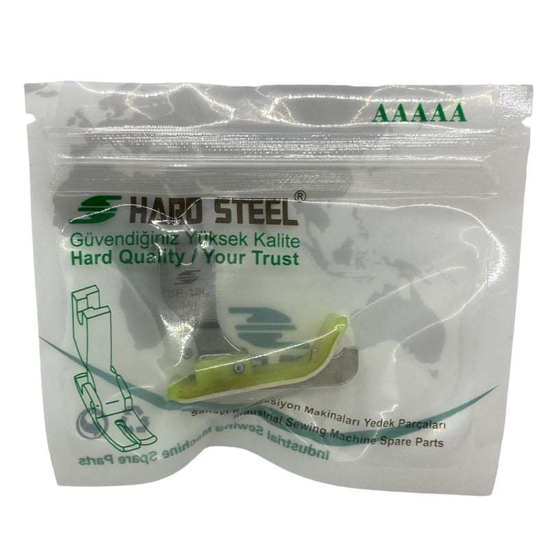Ayak ÇeşitleriHard SteelDüz Makine Plastik Teflon Çimalı Ayak Sol / TSP-18 1/4L