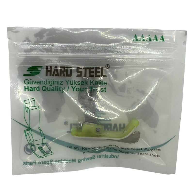 Ayak ÇeşitleriHard SteelDüz Makine Plastik Teflon Çimalı Ayak Sol / TSP-18 3/16L