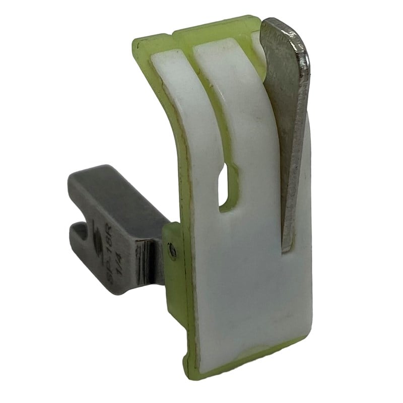 Ayak ÇeşitleriHard SteelDüz Makine Plastik Teflon Çimalı Ayak Sağ / TSP-18 1/4R