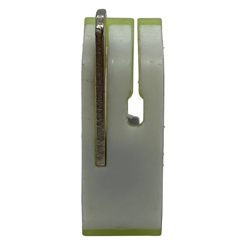 Ayak ÇeşitleriHard SteelDüz Makine Plastik Teflon Çimalı Ayak Sol / TSP-18 3/16L