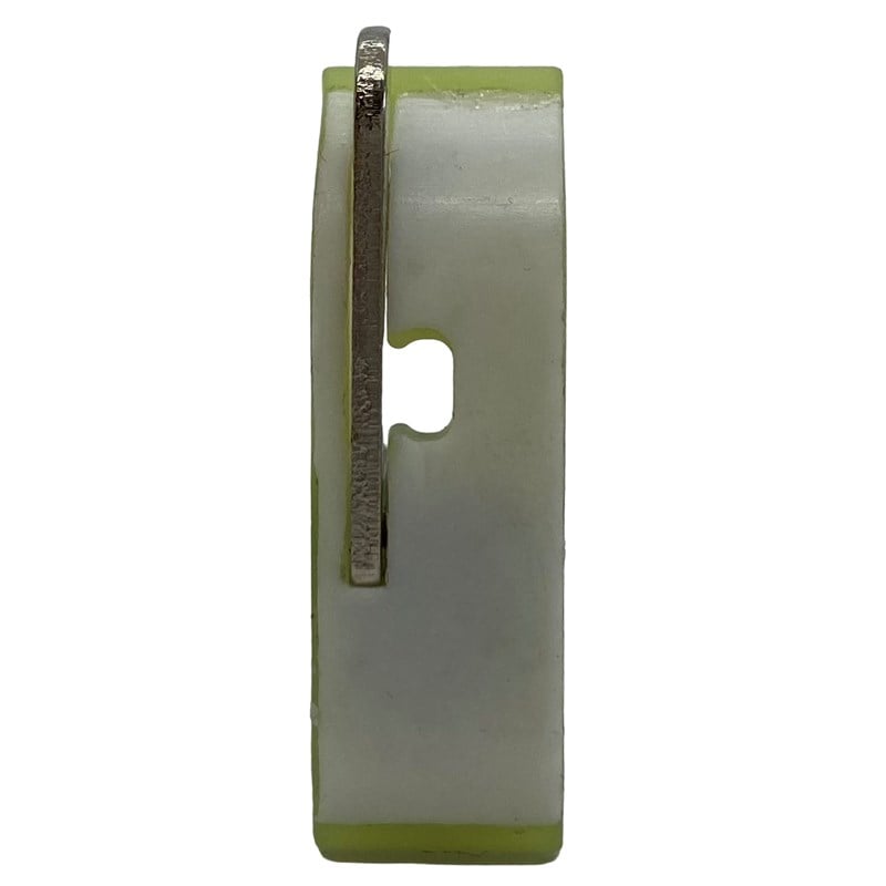 Ayak ÇeşitleriHard SteelDüz Makine Plastik Teflon Çimalı Ayak Sol / TSP-18 1/16L