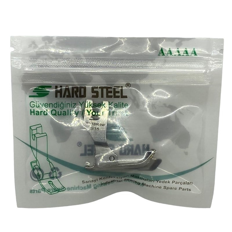 Ayak ÇeşitleriHard SteelDüz Makine Yürüyen İğne Siperli Çima Ayak / SP18-NF 3/16