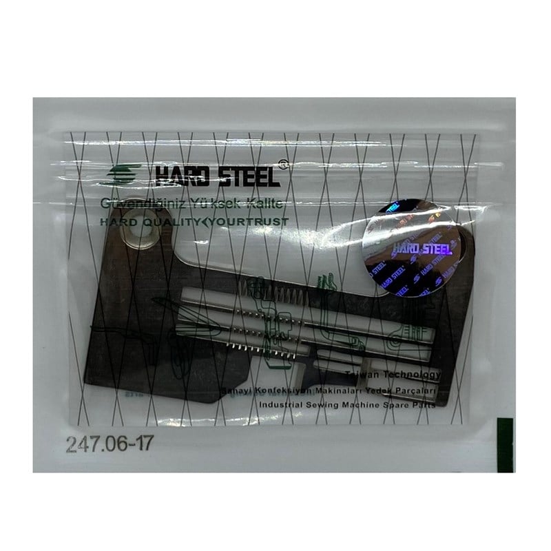 Plaka ÇeşitleriHard SteelHikari Overlok 4 İp Plaka / 247.06-17
