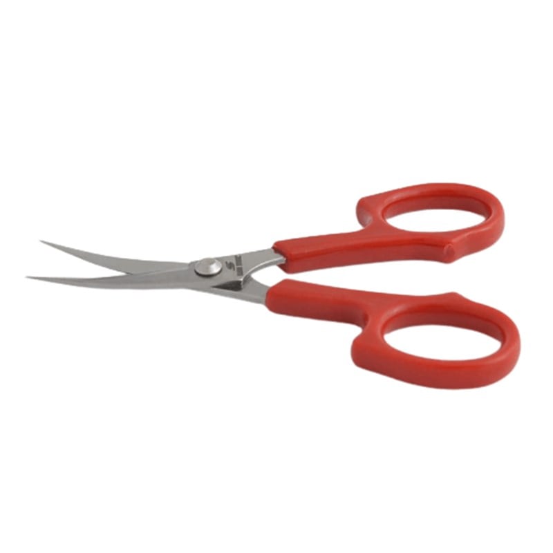 Makas ÇeşitleriHard SteelPlastik Saplı Eğri Nakış Makası / HS-1553 (5.5