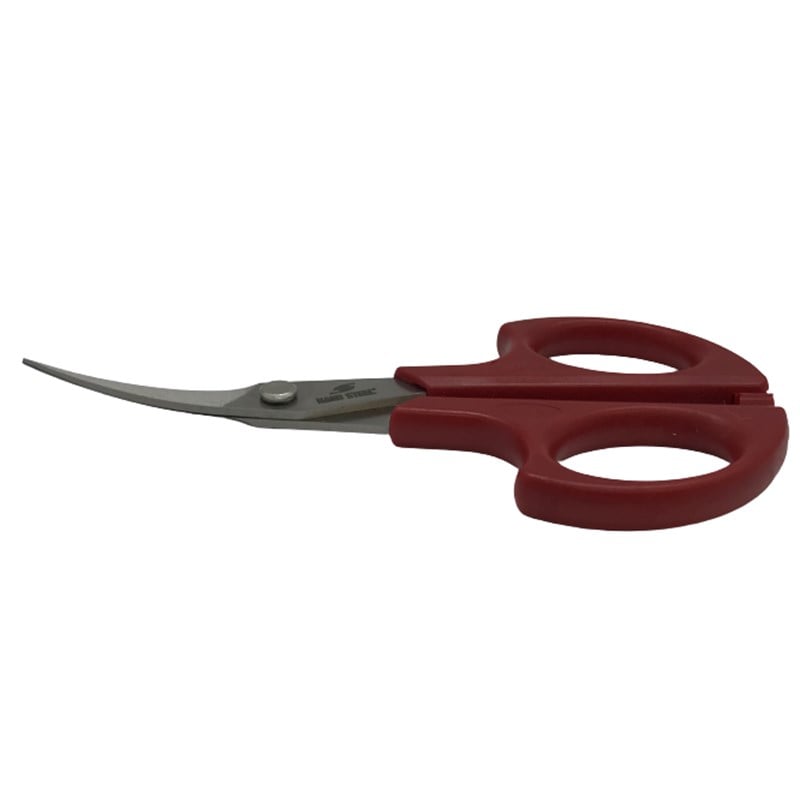 Makas ÇeşitleriHard SteelPlastik Saplı Eğri Nakış Makası / HS-1673 (5.37