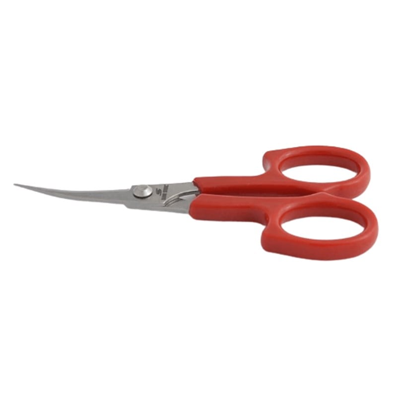 Makas ÇeşitleriHard SteelPlastik Saplı Eğri Nakış Makası / HS-1553 (5.5