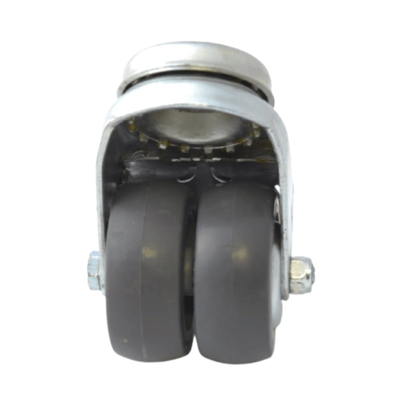 Sarf Malzeme ÇeşitleriKamaMakine Tekerleği Küçük Frenli Çiftli Teker / 50X17 M10