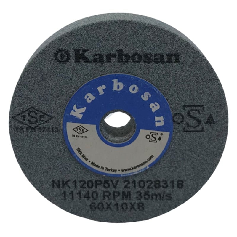 Bileme Makineleri ve EkipmanlarıKarbosanHızar Makinesi Bileme(Zımpara) Taşı 60X10X8mm